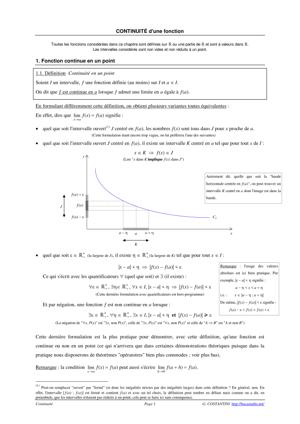 Thumbnail of book Cours sur la continuite en terminale S et plus - Bacamaths cover