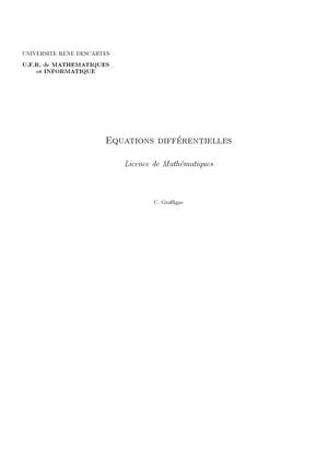 Thumbnail of book cours.dvi cover