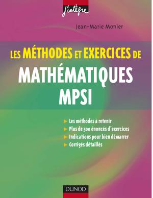 Thumbnail of book Les méthodes et exercices de Mathématiques MPSI.pdf cover