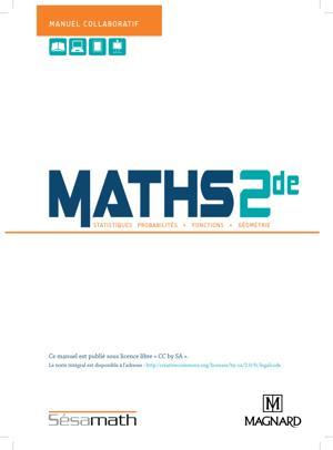 Thumbnail of book MathS 2nd Statistiques Probabilités • Fonctions • Géométrie cover