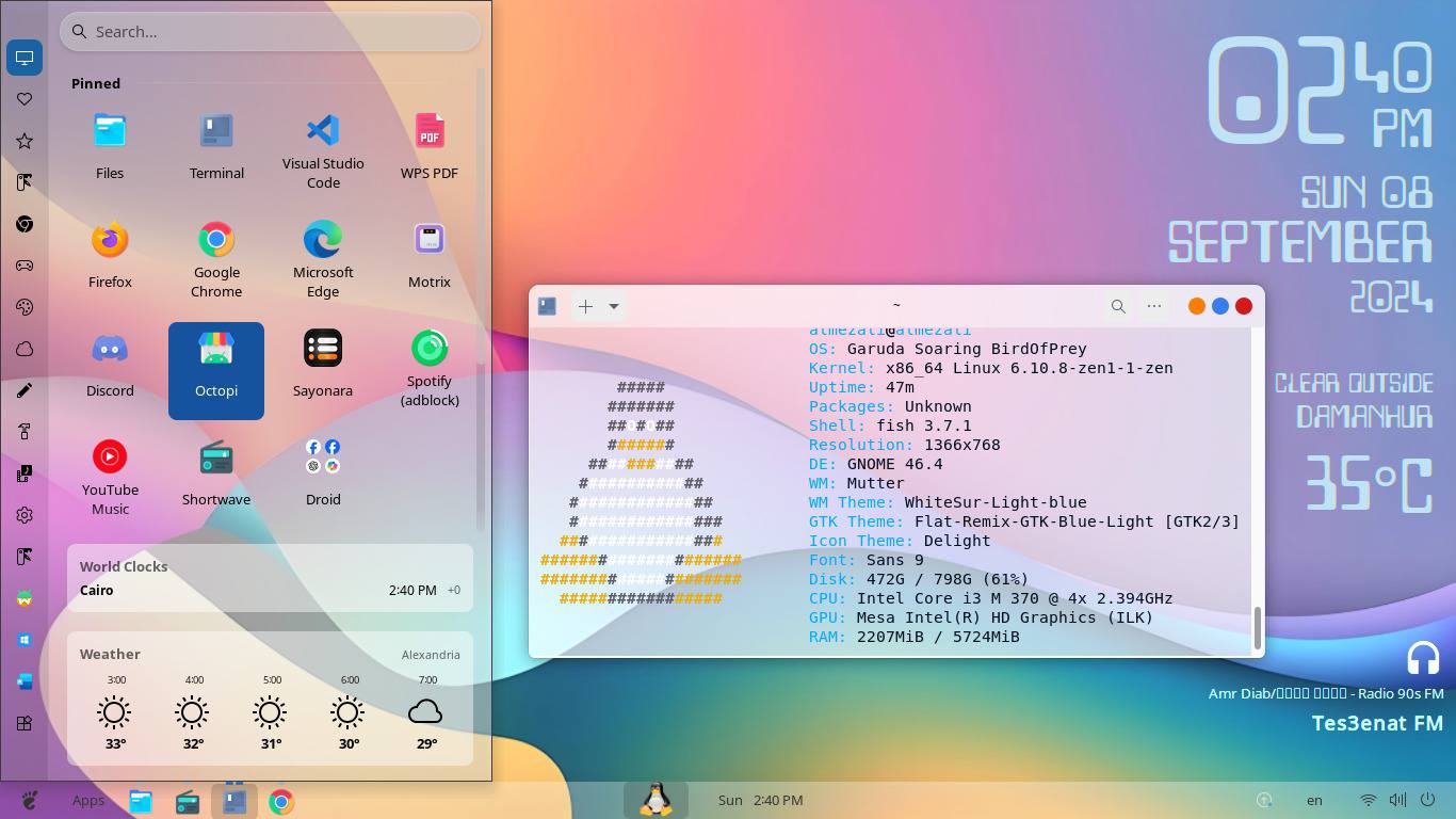 Gnome Desktop Screenshot 16
