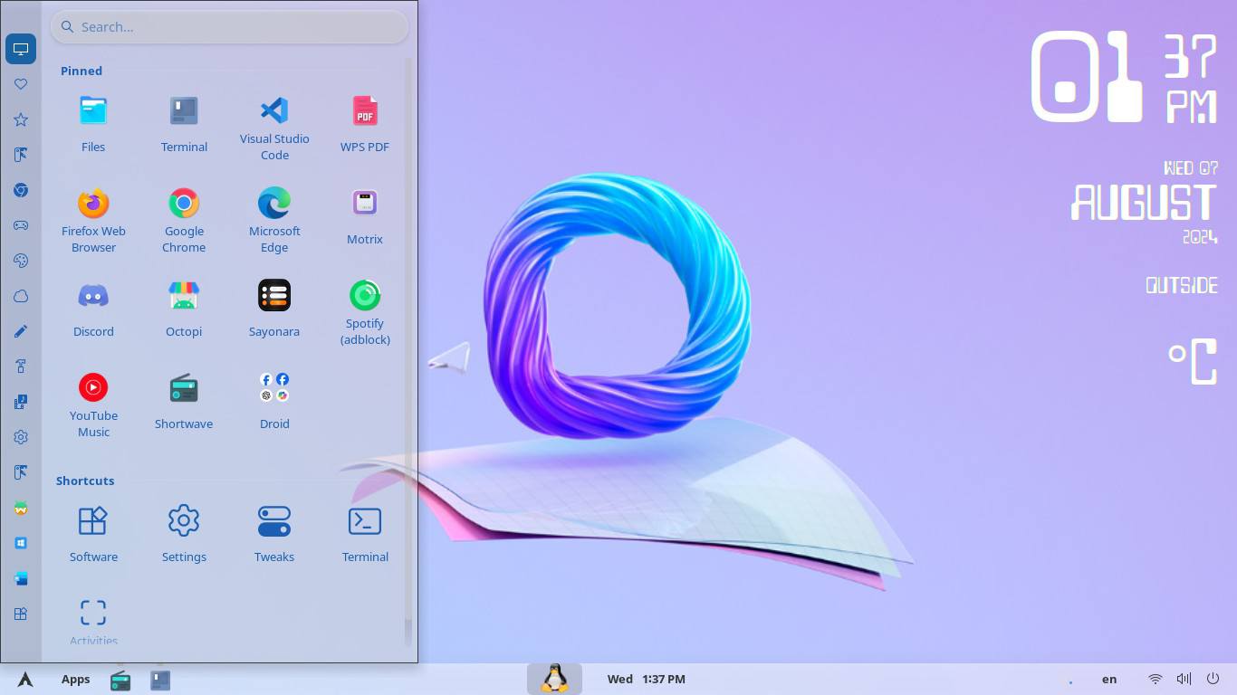 Gnome Desktop Screenshot 19