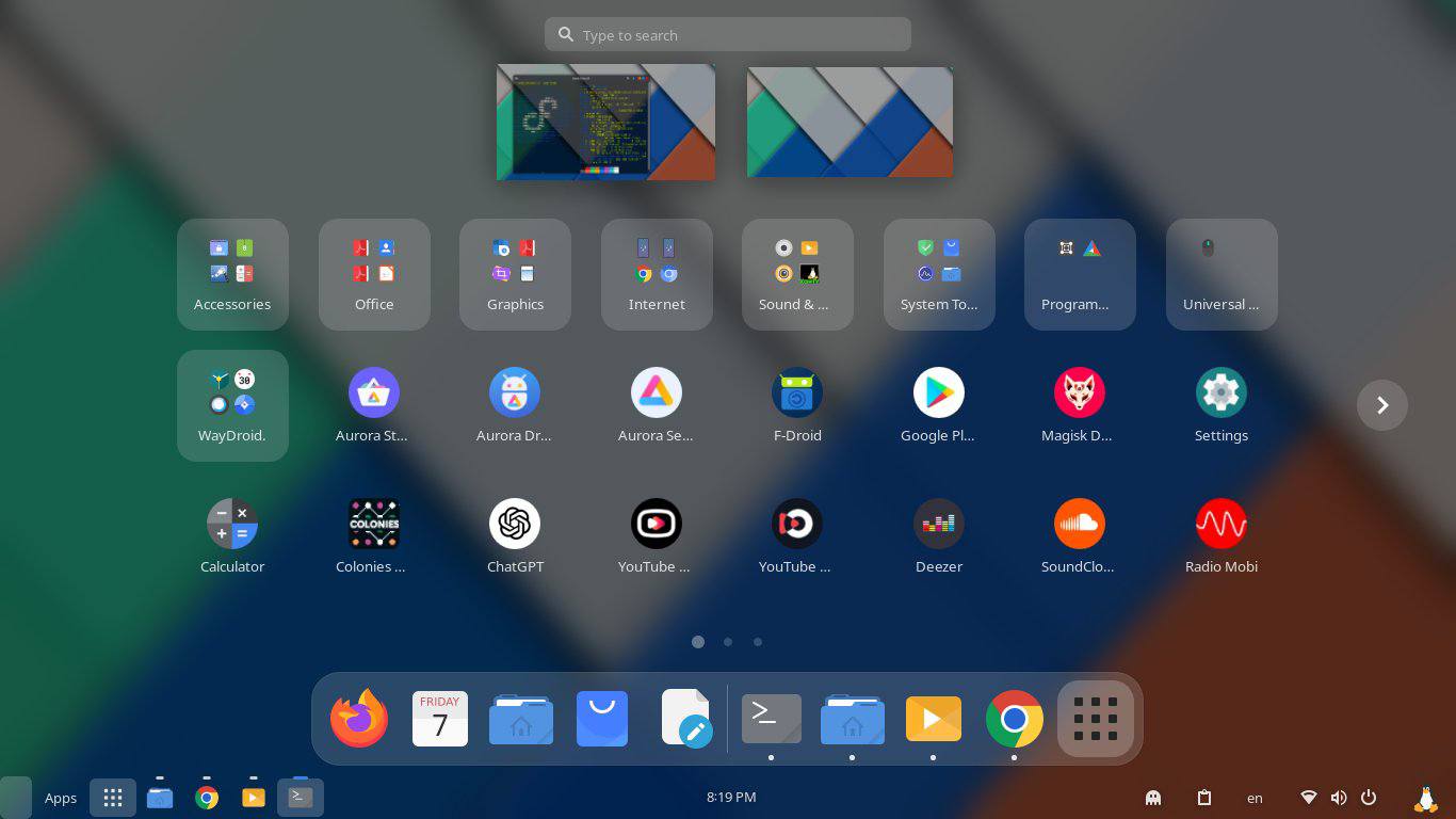 Gnome Desktop Screenshot 20