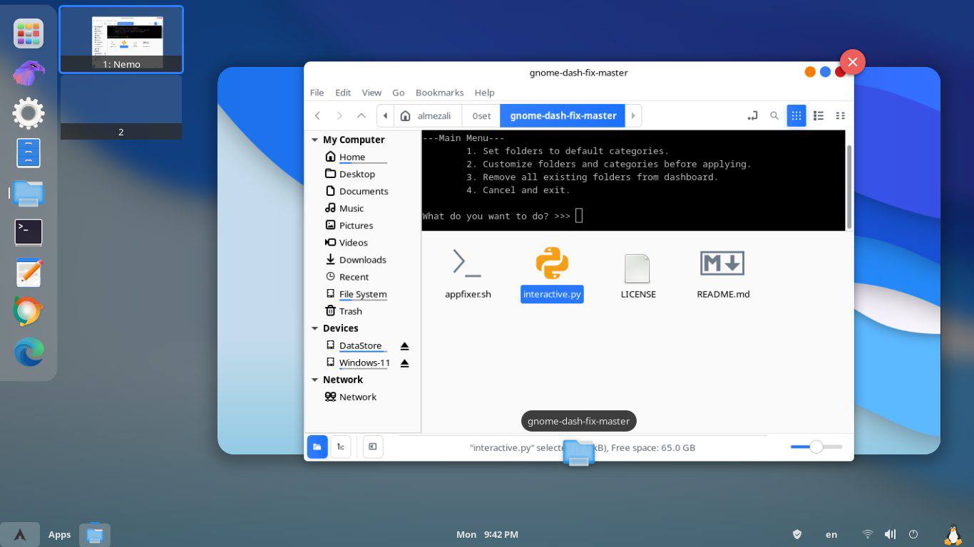 Gnome Desktop Screenshot 3