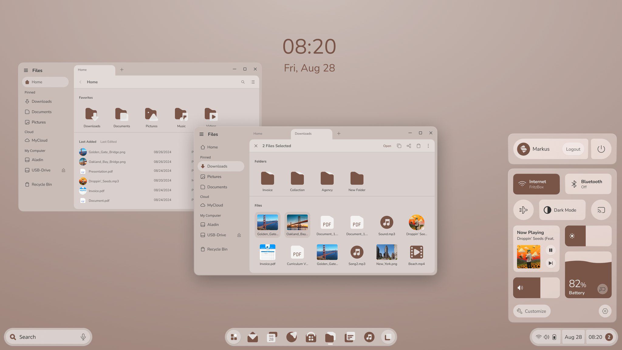Gnome Desktop Screenshot 5