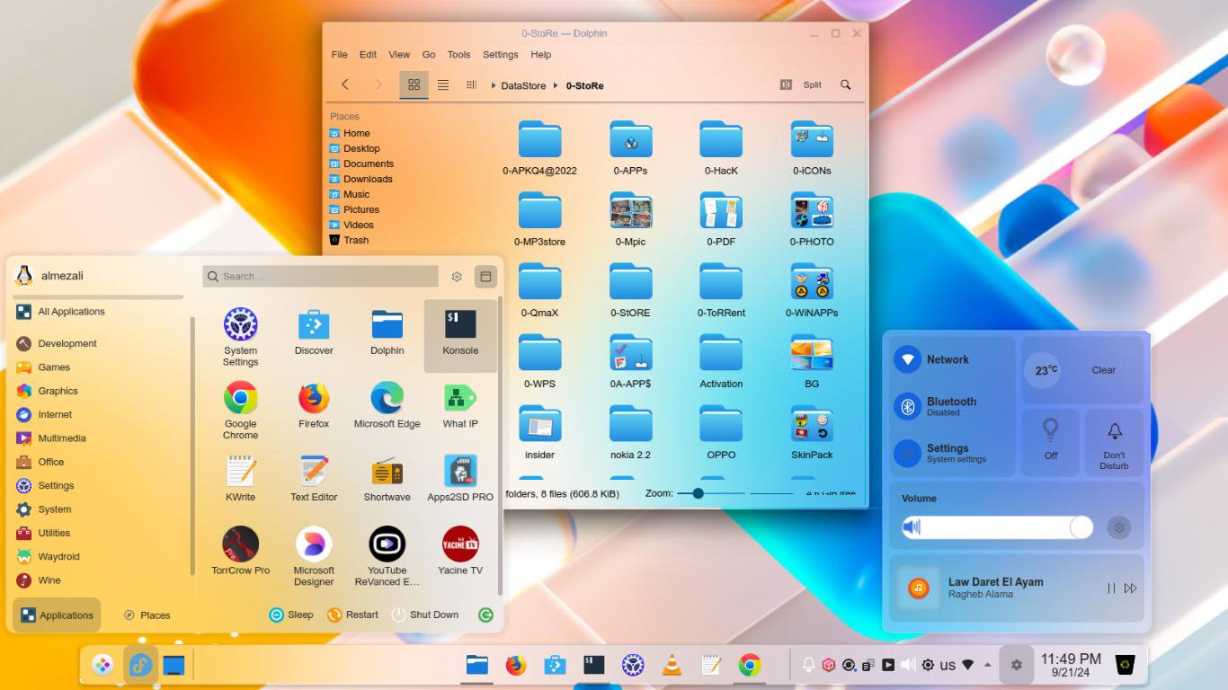 KDE Plasma Desktop Screenshot 10