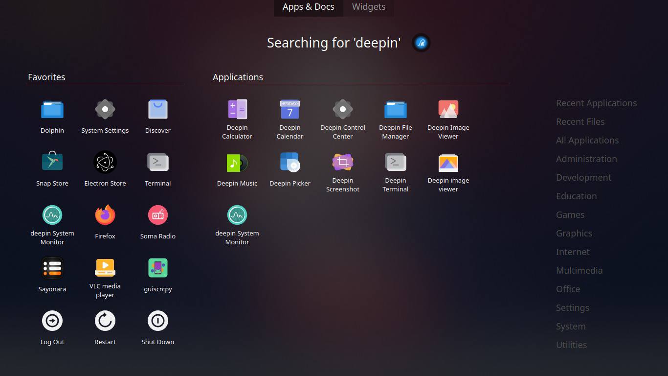 KDE Plasma Desktop Screenshot 12