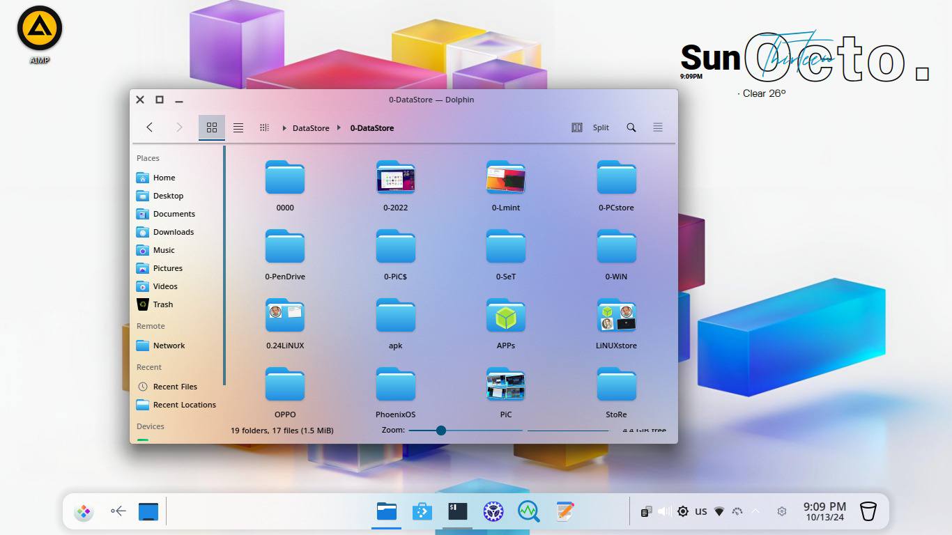 KDE Plasma Desktop Screenshot 13