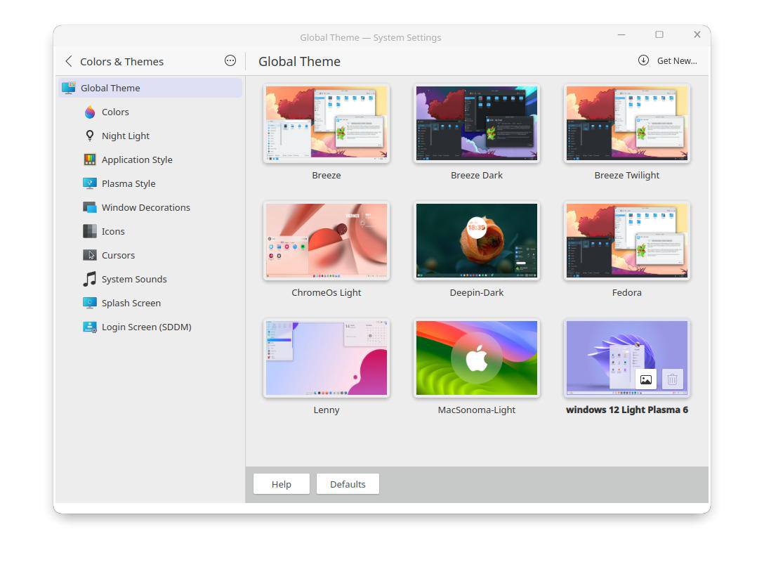 KDE Plasma Desktop Screenshot 18