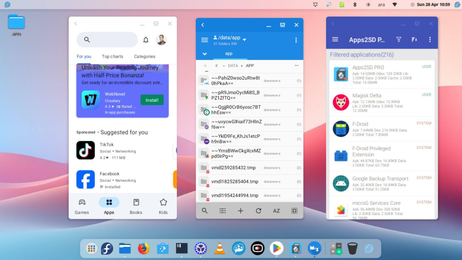 KDE Plasma Desktop Screenshot 2