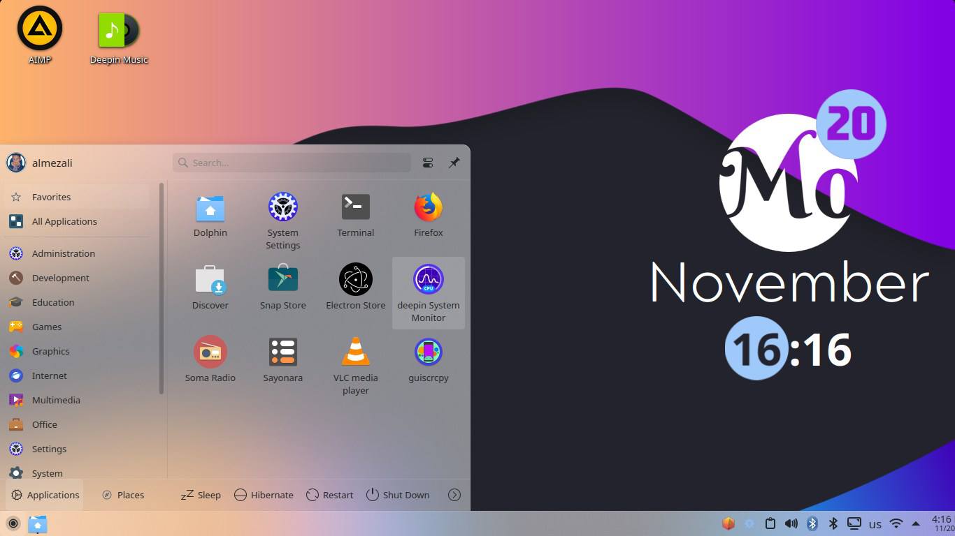 KDE Plasma Desktop Screenshot 20