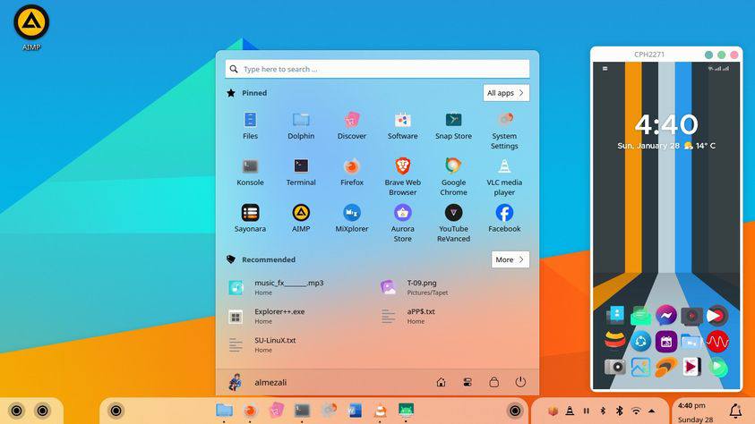 KDE Plasma Desktop Screenshot 8