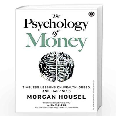 Book cover:  The Psychology of Money by Morgan Housel
